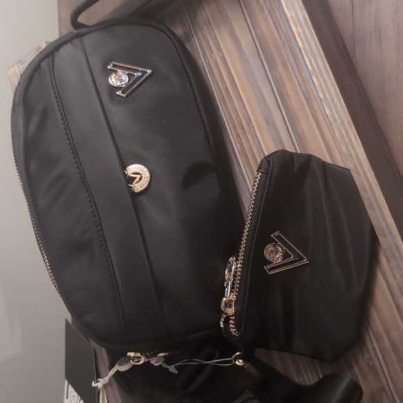 Valentino Orlandi Black Nylon Accessory Set Fanny Pack - Picture 4 of 7